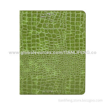 Croco PU Leather Case for iPad 2, 3 and 4